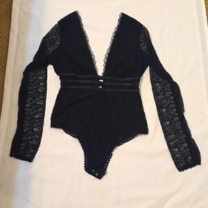 Jonathan Simkhai Lace Bodysuit small